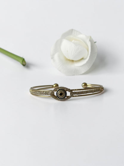 GOLDEN DIAMOND GEBRELLA BRACELET (CUFF)