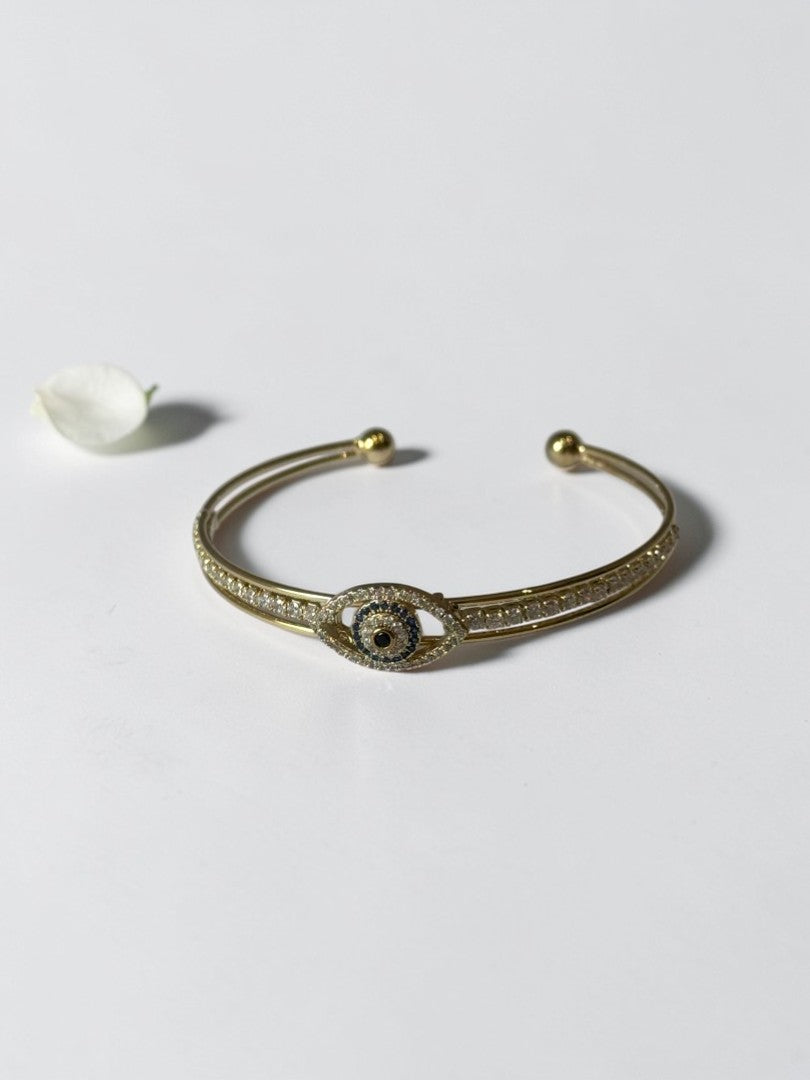 GOLDEN DIAMOND GEBRELLA BRACELET (CUFF)