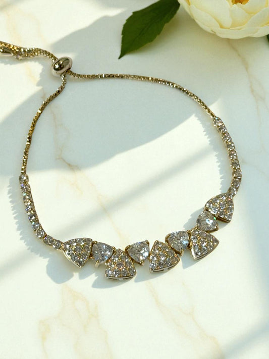 GOLDEN DIAMOND GEORGE BRACELET