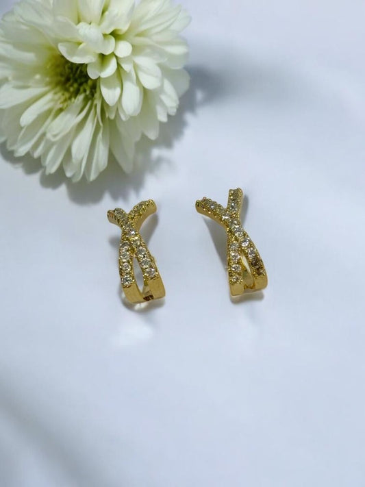 GOLDEN DIAMOND GREHAMIE EAR CUFF