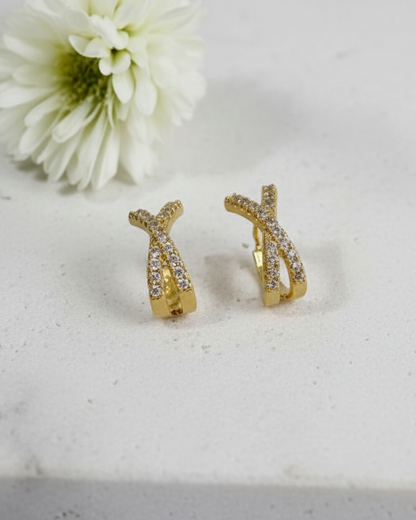 GOLDEN DIAMOND GREHAMIE EAR CUFF