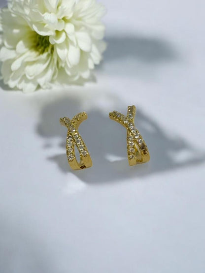 GOLDEN DIAMOND GREHAMIE EAR CUFF