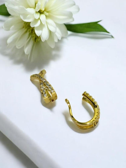 GOLDEN DIAMOND GREHAMIE EAR CUFF