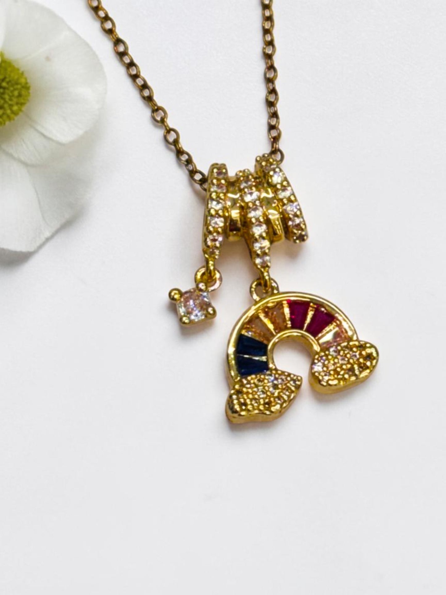 GOLDEN DIAMOND HAILEY NECKLACE