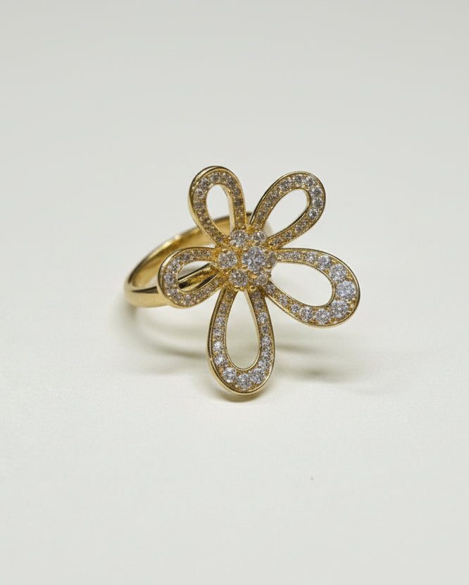 GOLDEN DIAMOND HANNAH RING