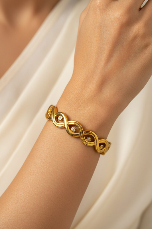 GOLDEN DIAMOND IMOGEN BRACELET