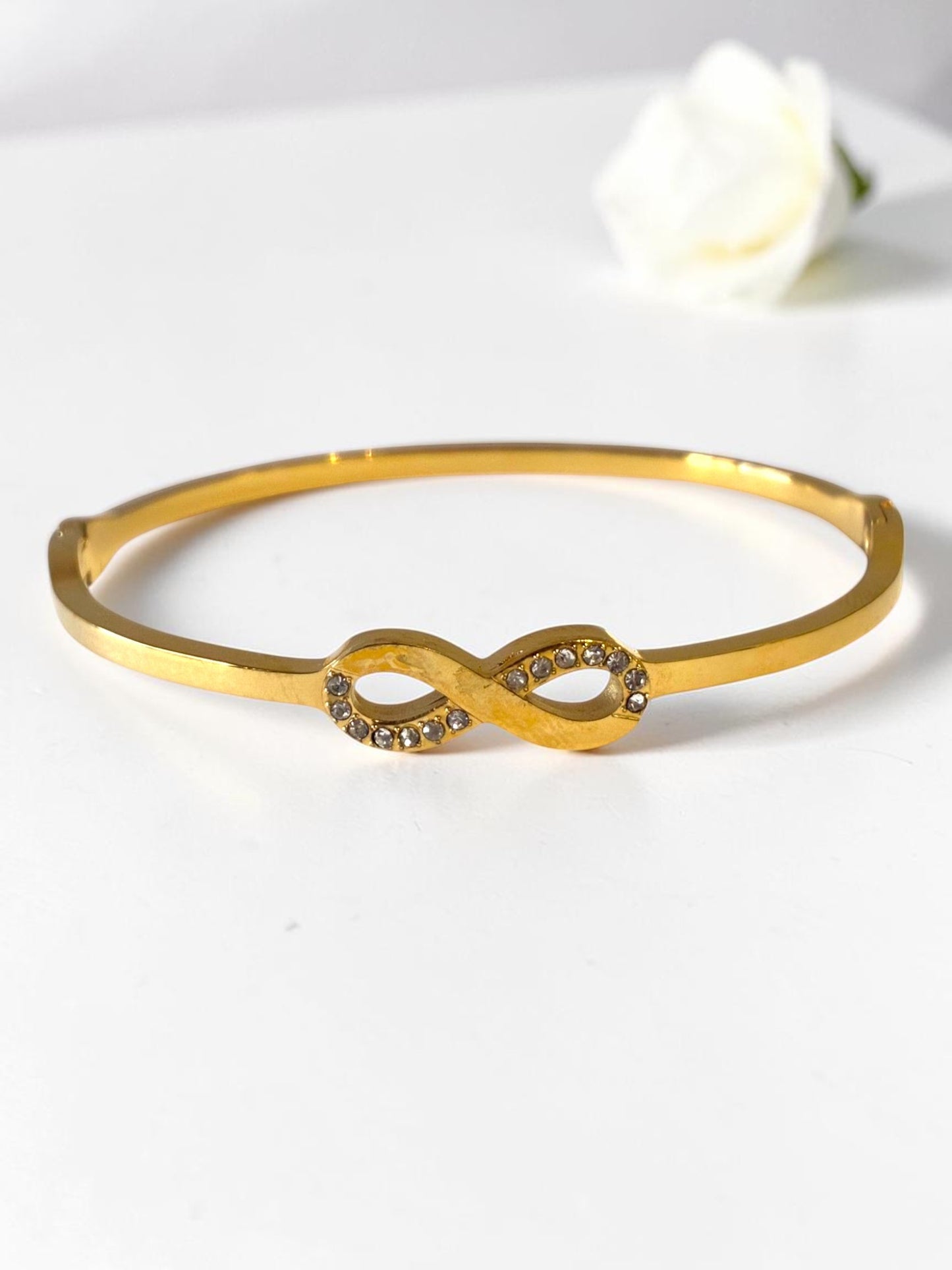 GOLDEN DIAMOND INFINITY LENNON BRACELET