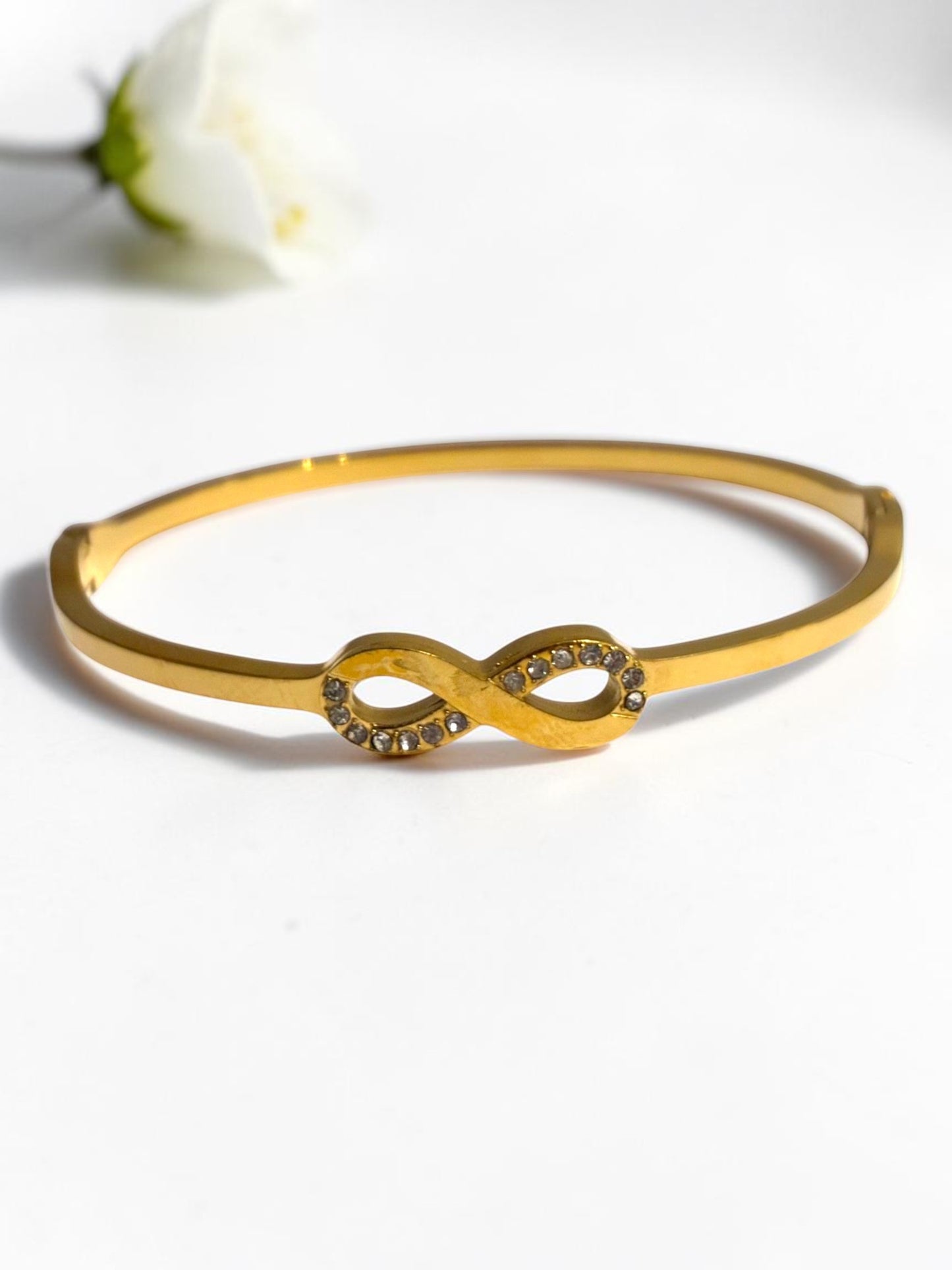 GOLDEN DIAMOND INFINITY LENNON BRACELET