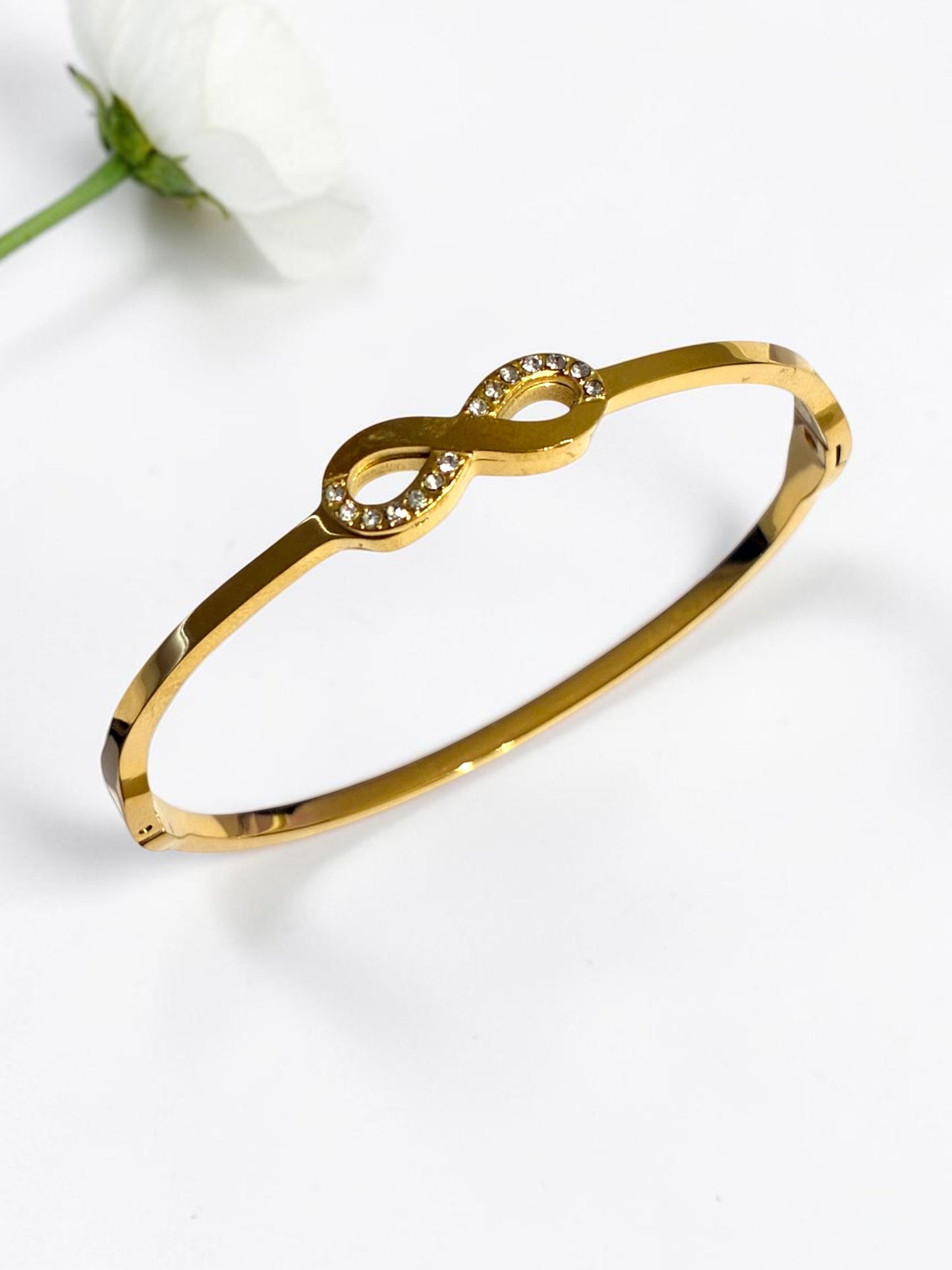 GOLDEN DIAMOND INFINITY LENNON BRACELET