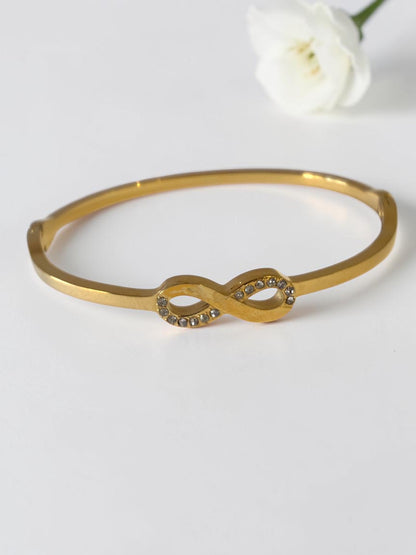 GOLDEN DIAMOND INFINITY LENNON BRACELET
