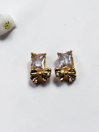 GOLDEN DIAMOND JAMESON EARRINGS
