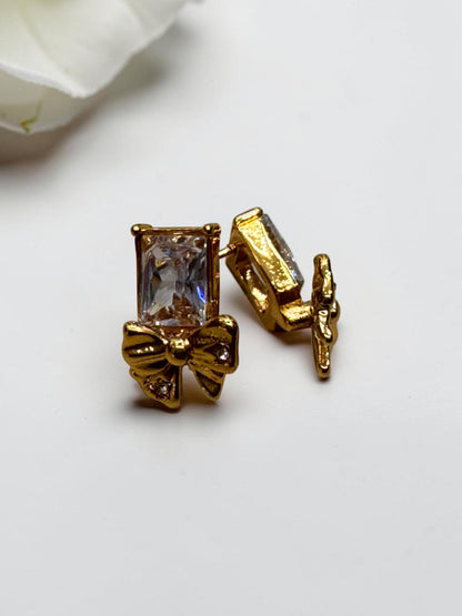 GOLDEN DIAMOND JAMESON EARRINGS