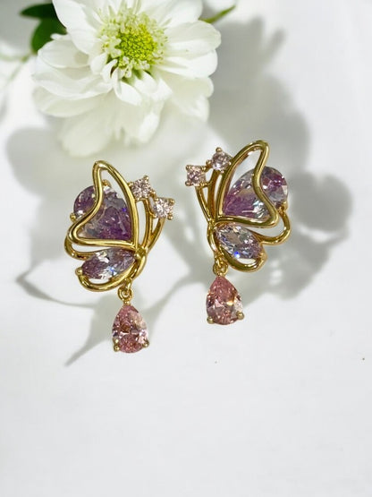 GOLDEN DIAMOND JAX EARRINGS