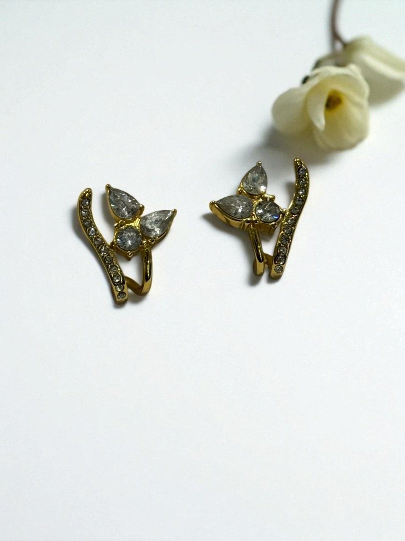 GOLDEN DIAMOND JHONNY EARRINGS