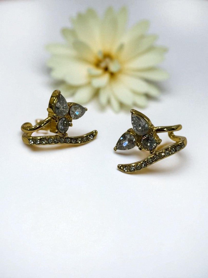 GOLDEN DIAMOND JHONNY EARRINGS
