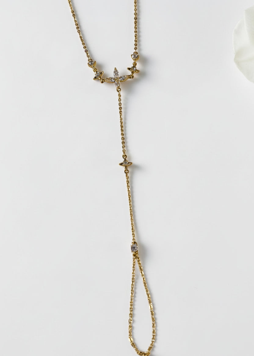 GOLDEN DIAMOND JUDSONA HAND CHAIN (POCHI)