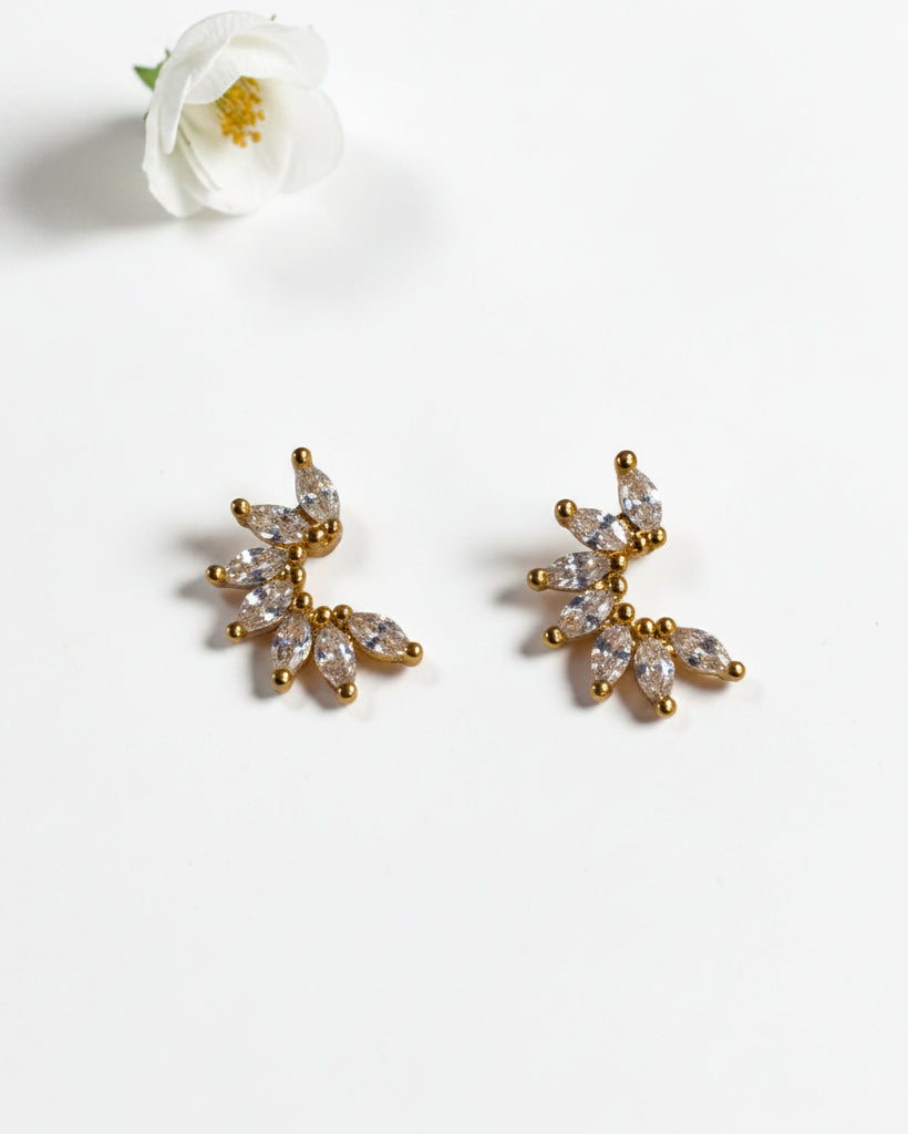 GOLDEN DIAMOND KEMIE EARRINGS