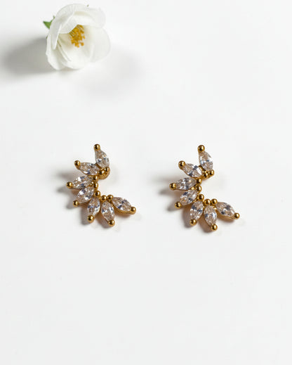 GOLDEN DIAMOND KEMIE EARRINGS
