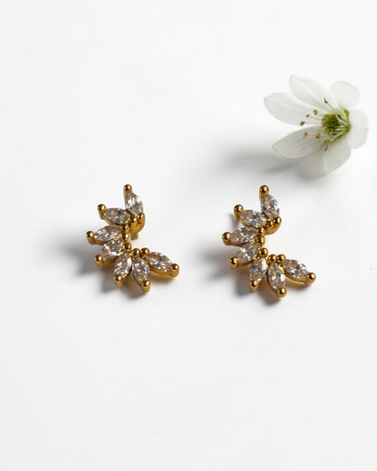 GOLDEN DIAMOND KEMIE EARRINGS