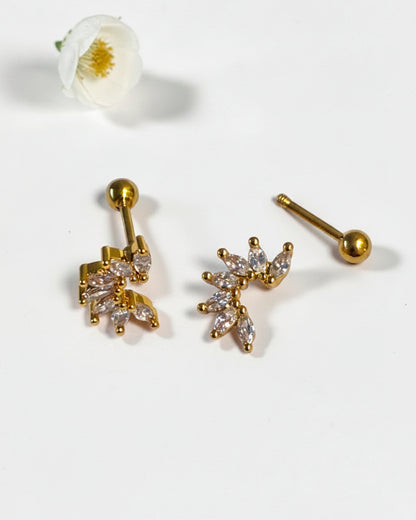GOLDEN DIAMOND KEMIE EARRINGS