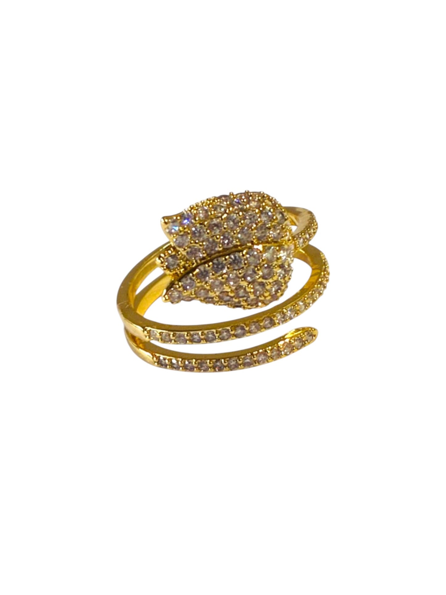GOLDEN DIAMOND KRINA RING