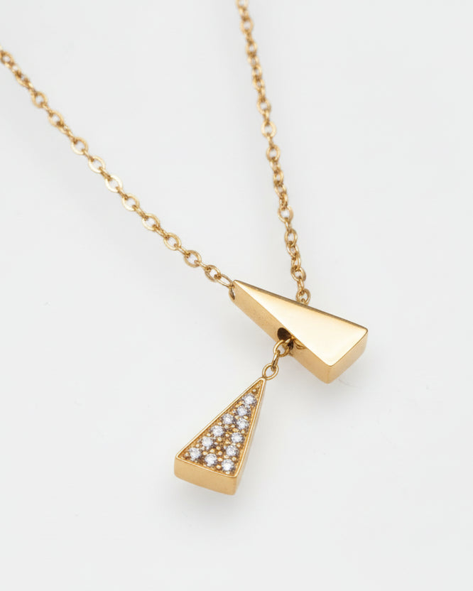 GOLDEN DIAMOND LUCY NECKLACE