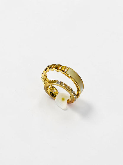 GOLDEN DIAMOND MAISIE EAR CUFF