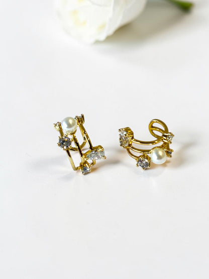 GOLDEN DIAMOND MAISIE EAR CUFF