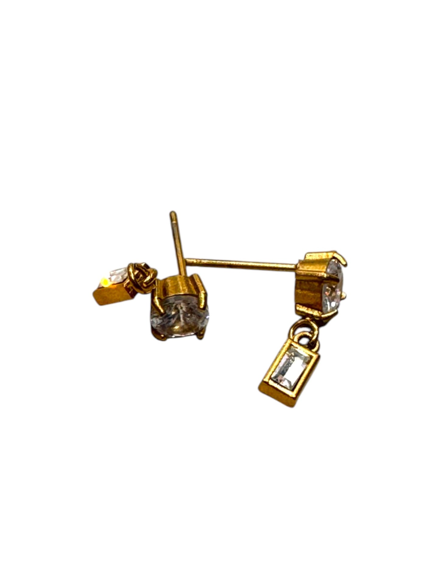 GOLDEN DIAMOND MARVIN EARRINGS