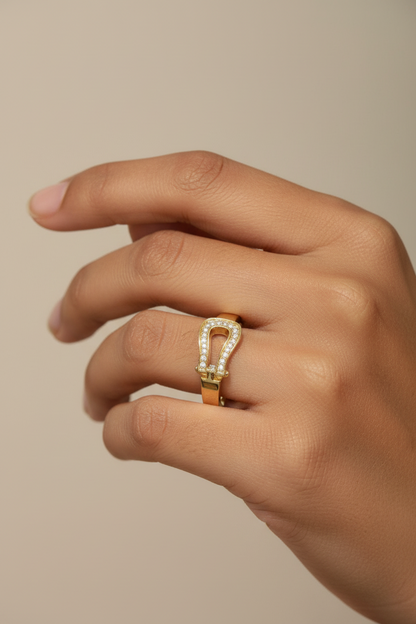 GOLDEN DIAMOND MAX RING