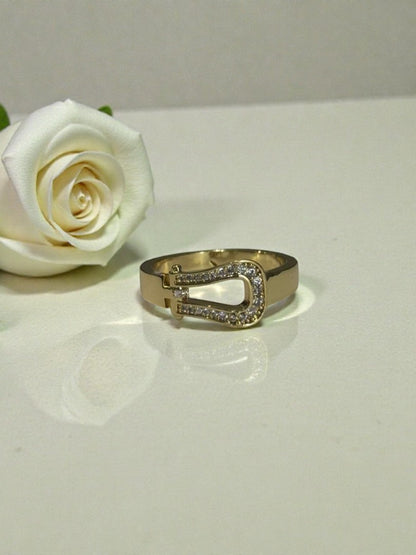 GOLDEN DIAMOND MAX RING