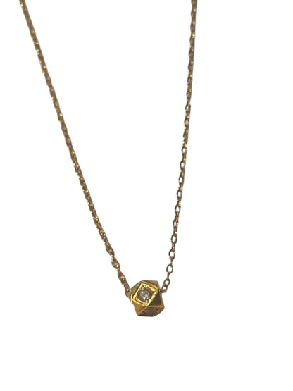 GOLDEN DIAMOND NEVILLE NECKLACE