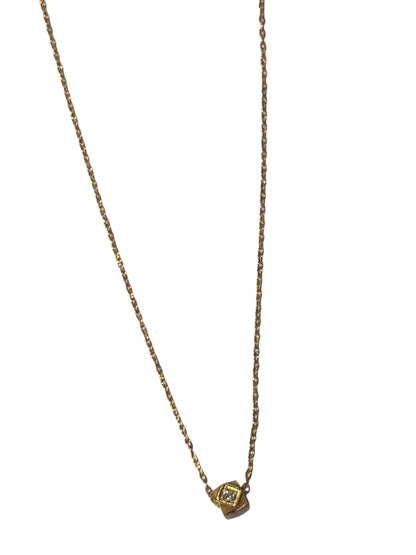 GOLDEN DIAMOND NEVILLE NECKLACE