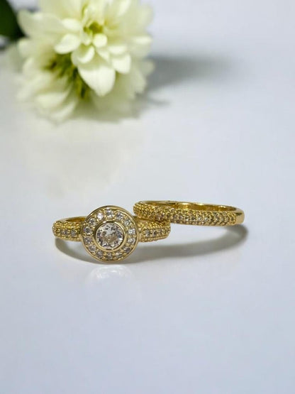 GOLDEN DIAMOND NICOLY RING