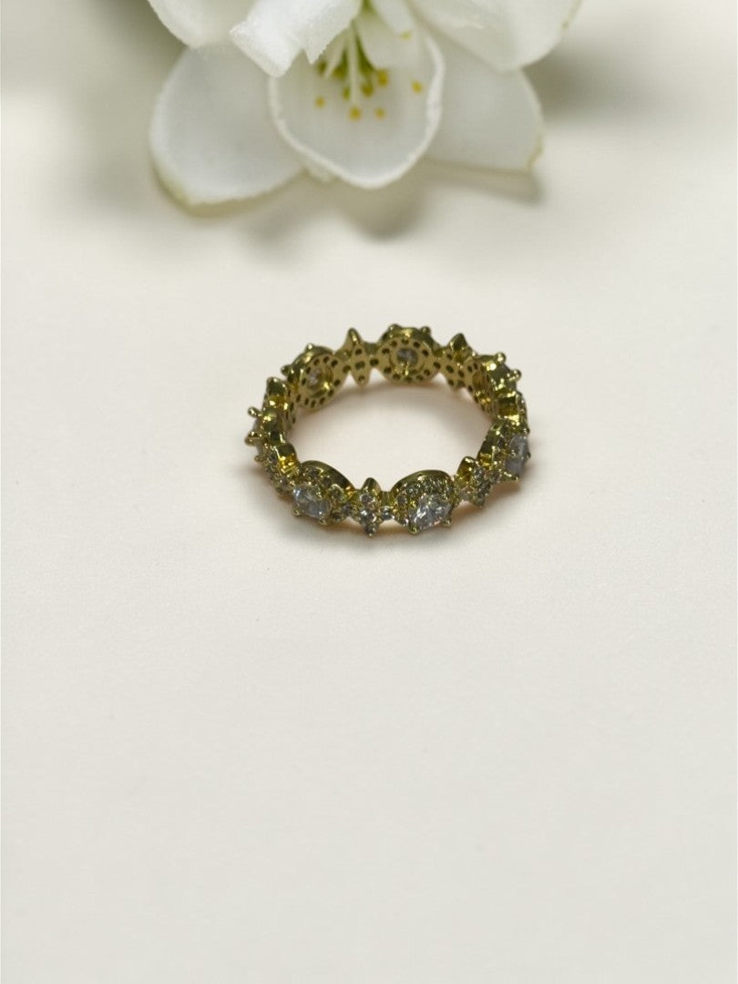 GOLDEN DIAMOND ORION RING