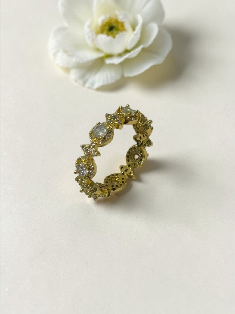 GOLDEN DIAMOND ORION RING