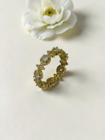GOLDEN DIAMOND ORION RING