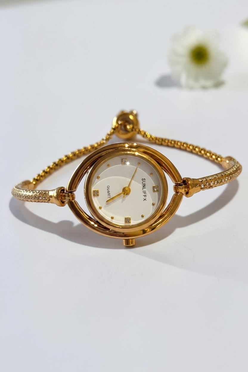 WHITE DIAMOND PRINA WATCH