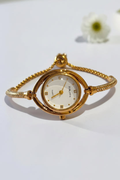 WHITE DIAMOND PRINA WATCH