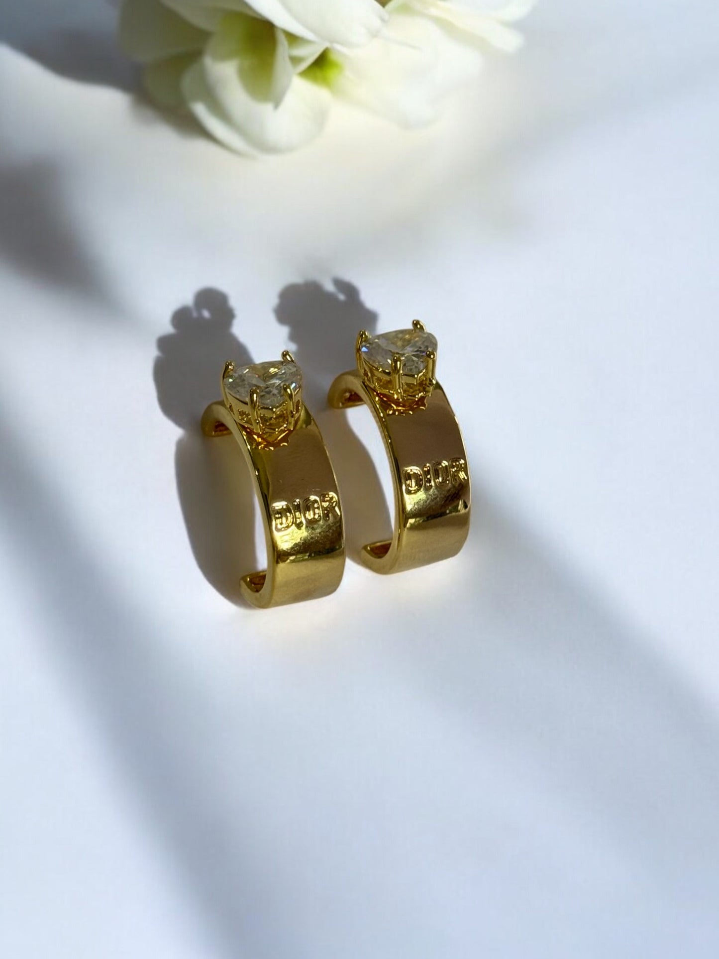 GOLDEN DIAMOND REESE EARRINGS