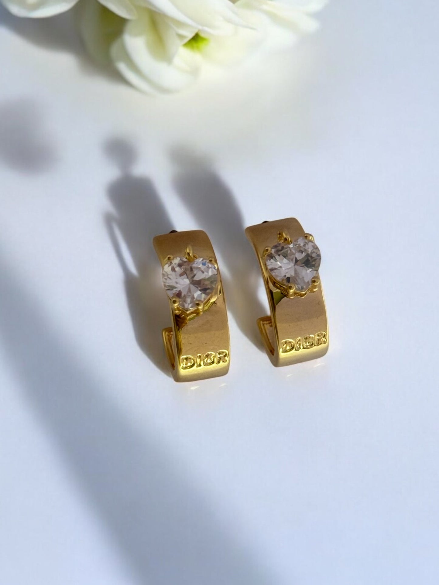 GOLDEN DIAMOND REESE EARRINGS
