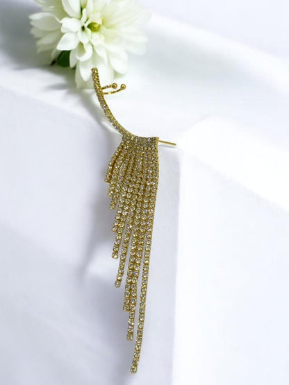 GOLDEN DIAMOND RHYNIE EAR CUFF