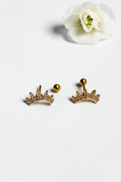 GOLDEN DIAMOND SOMYA EARRINGS