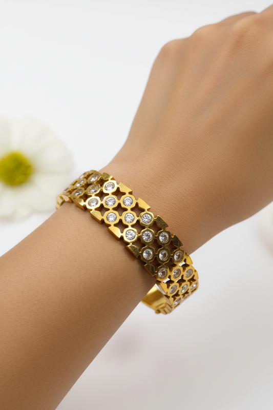 GOLDEN DIAMOND VIVIAN BRACELET