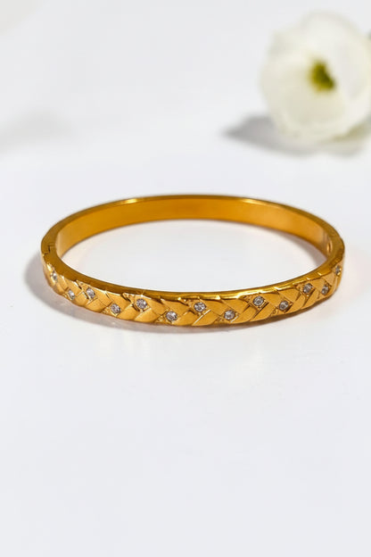 GOLDEN DIAMOND WAVE ASMINE BRACELET