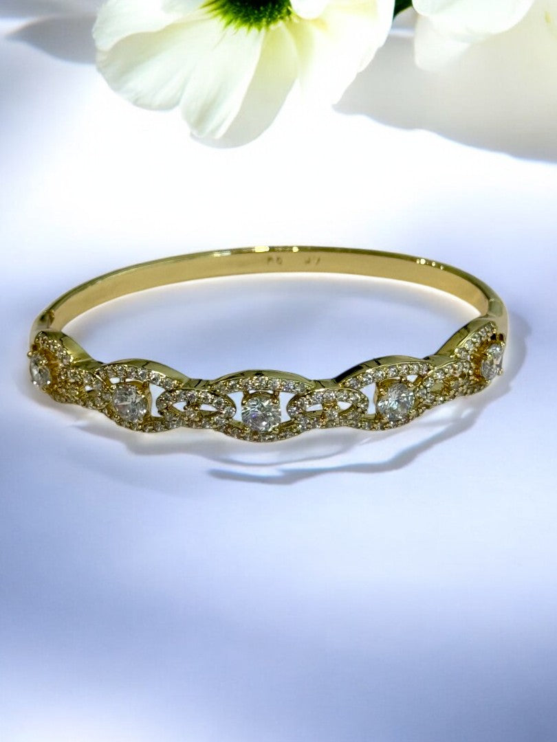 GOLDEN DIAMOND YAKOV BRACELET