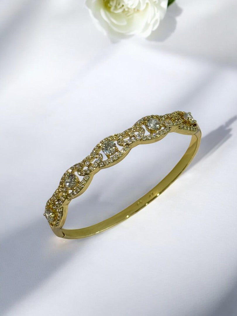 GOLDEN DIAMOND YAKOV BRACELET