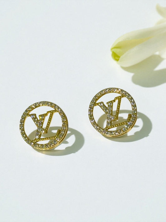 GOLDEN DIAMOND YANIE EARRINGS