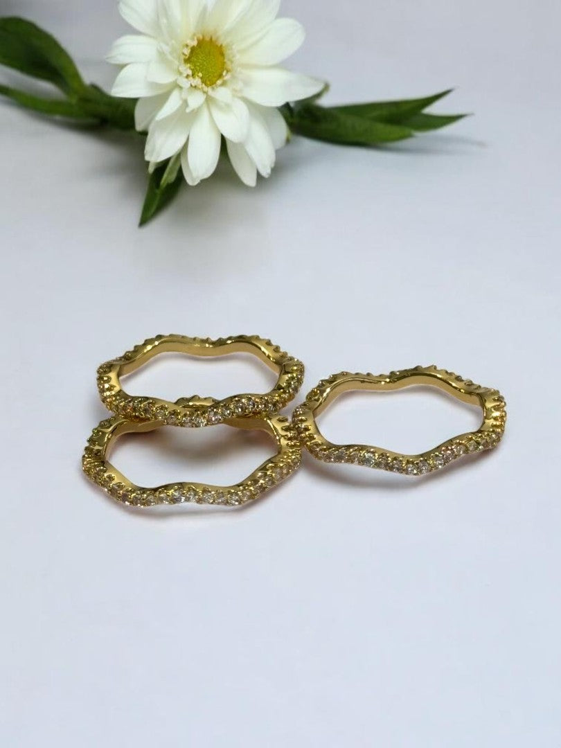 GOLDEN DIAMOND YEHEU RING