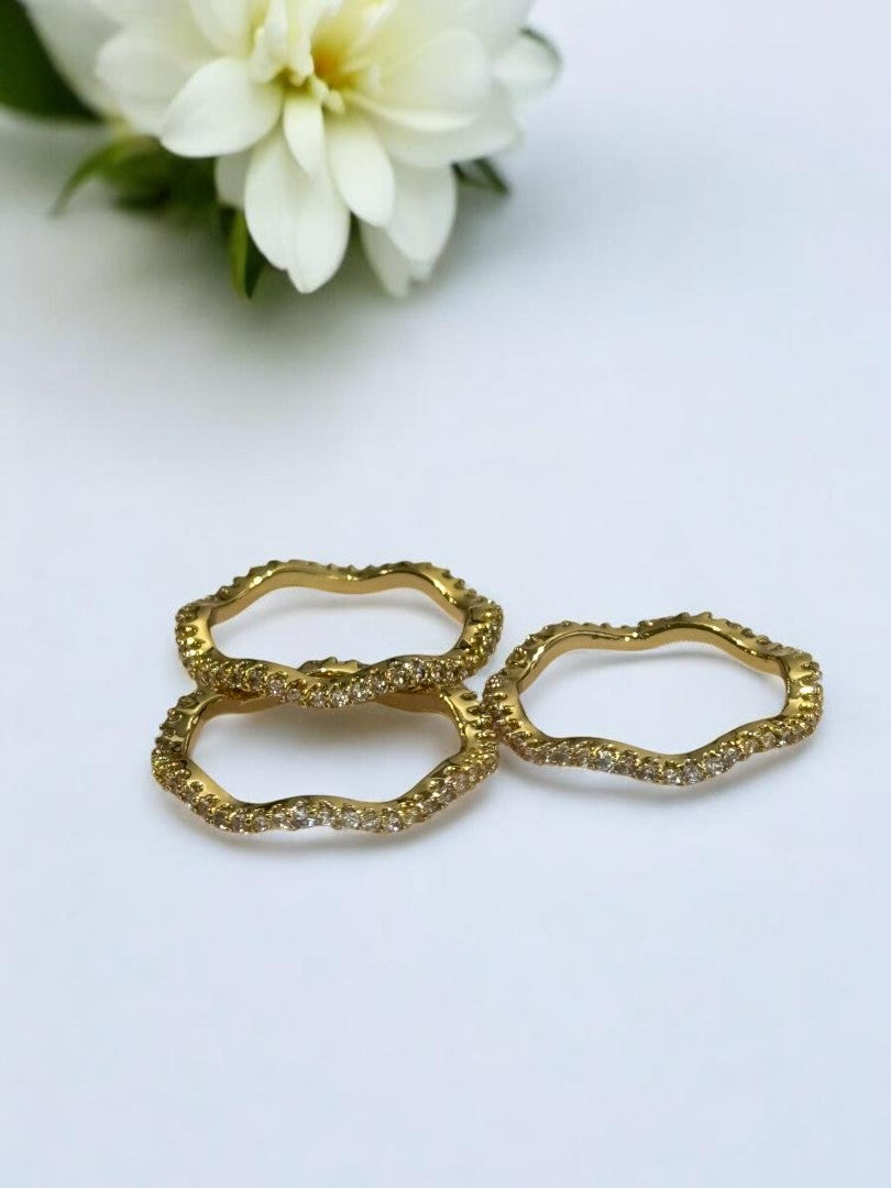 GOLDEN DIAMOND YEHEU RING